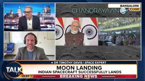 India on the moon