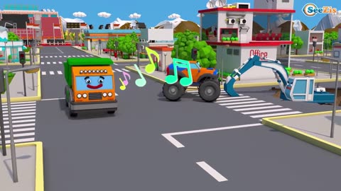 Car Cartoon For Children