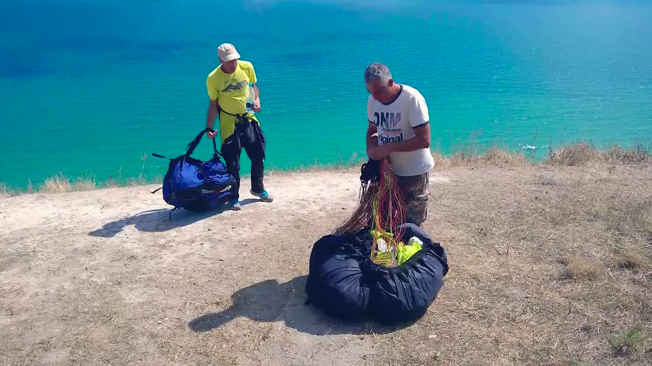 First Time Paragliding - Extreme Sports