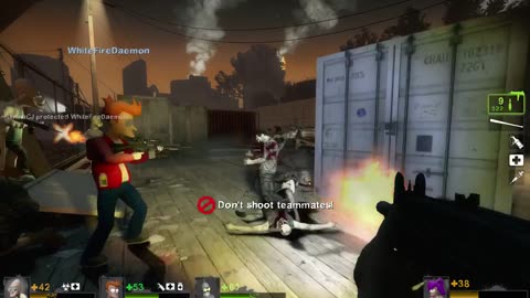 Left 4 Dead 2 Urban Flight Stage 3 of 4