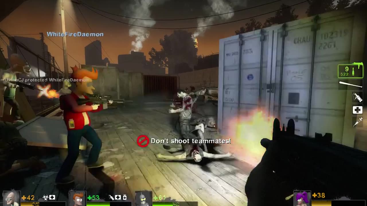 Left 4 Dead 2 Urban Flight Stage 3 of 4