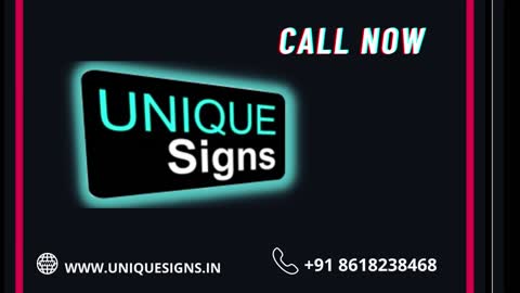 Signage manufacturers in Bangalore