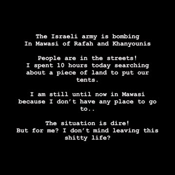 Bisan Owda documents Western / zionist genocide in real time (1l