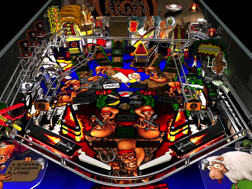 Worms Pinball