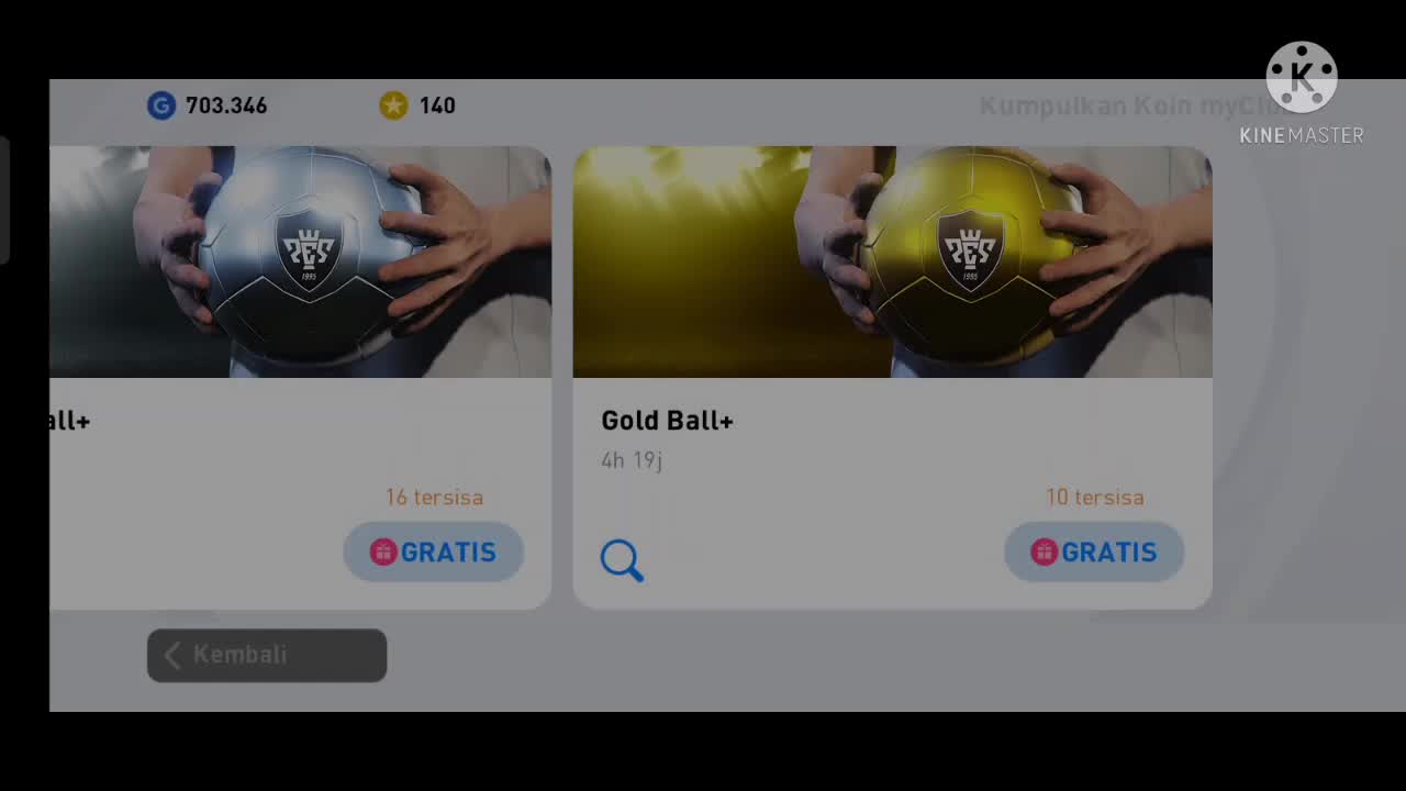 OPEN 16 GOLDBALL #PES #PESMOBILE #PES2021 #EFOOTBALL #KONAMI