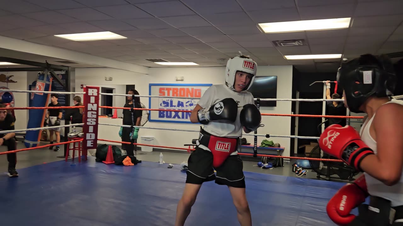 Joey sparring Nico 9/25/23
