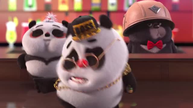 It's the weekend again, be happy#panda funny anime