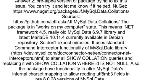 Failed to connect to MariaDB after upgrade to version 10115 from c