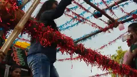 Indian bhojpuri orchestra Doli program