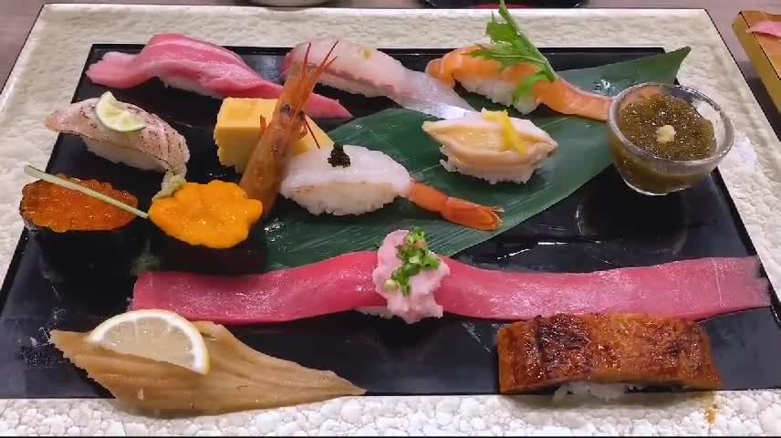 Japan sushi platter