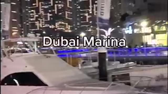 Dubai marina so amazing you can believe