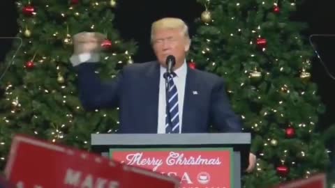 President Trump Releases Merry Christmas Video Message