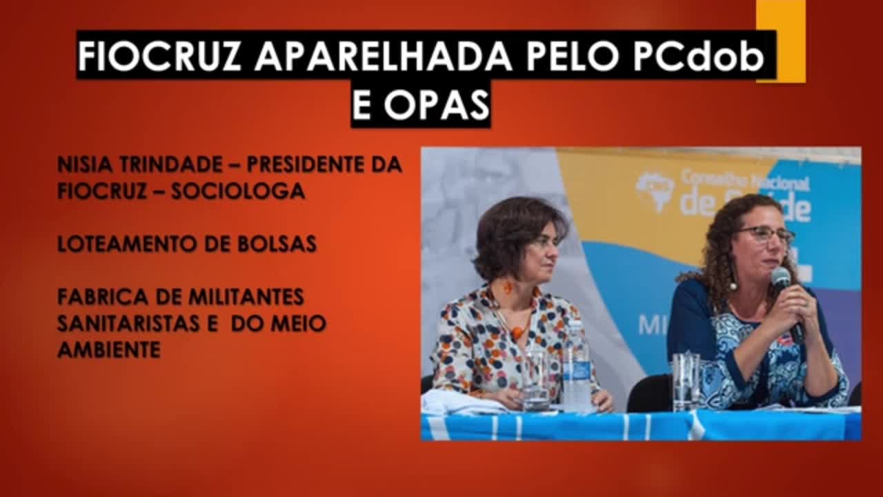 ENTENDA COMO A FIOCRUZ FAZ PARTE DO GLOBALISMO