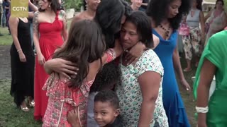 Beauty pageant behind bars at a women's prison in Brazil