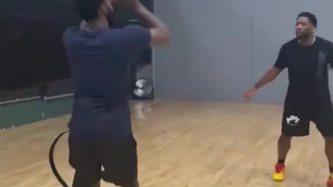 Andrew Wiggins with the 3 off the dribble‼️
