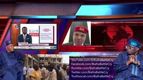 Zoological Republic - Seun Okin of Channels tv Has Embraced The Spirit of Onyendu Mazi Nnamdi Kanu