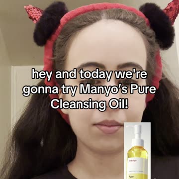 Trying out Manyo’s Pure Cleansing Oil #manyo #skincare #kbeauty @Manyo US