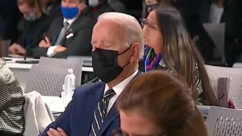 Biden Sleeps Through UN Climate Summit