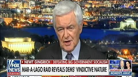 MUST WATCH: Newt Gingrich Dropping Truth Bombs About Trump Raid