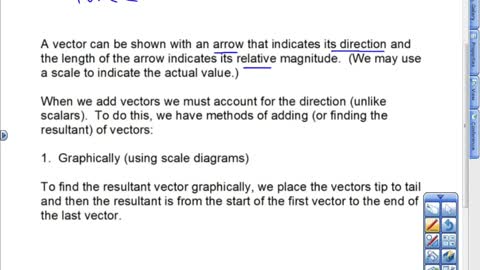 Vectors Intro Lesson