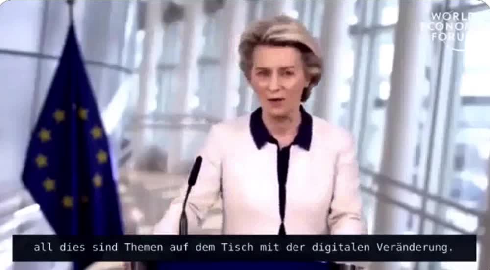 Ursula Von Der Layen about the need of digital society