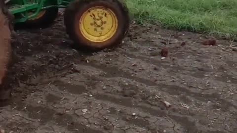 Jhone Deer tractor video