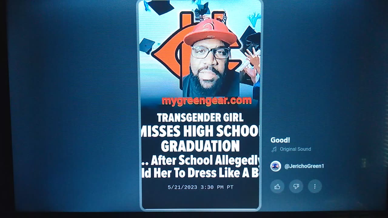 GOOD!- @JERICHOGREEN1