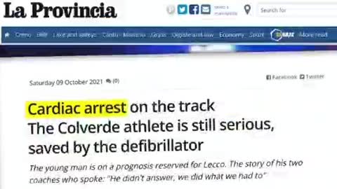 Cardiac arrest on track link to vaccines?