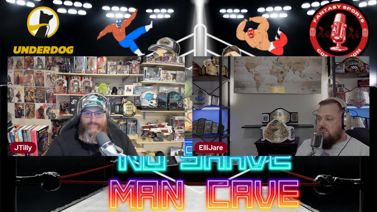 No Shave Man Cave Live / Lets Chat About The Week