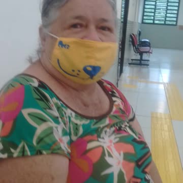 usando mascara no hospital