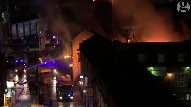 Massive fire breaks out at London's Camden Market