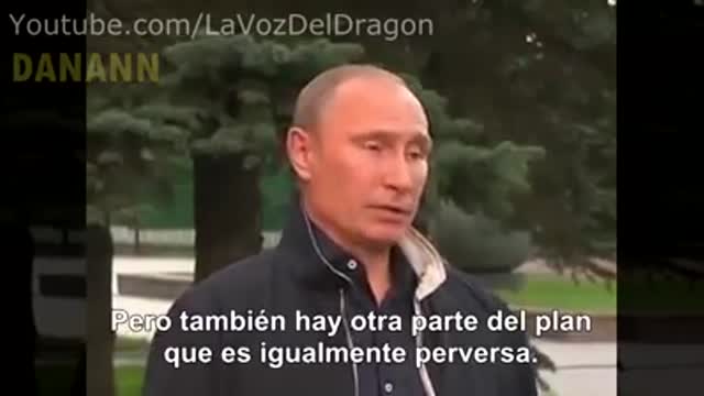 PUTIN HABÍA REVELADO LOS PLANES MACABROS DE LA ÉLITE