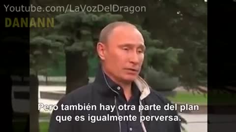 PUTIN HABÍA REVELADO LOS PLANES MACABROS DE LA ÉLITE