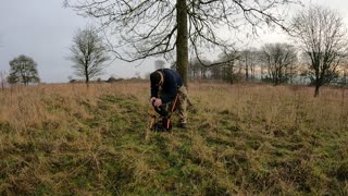 Setting up the Trekology Yizi Go camping chair speedlapse