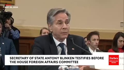 Mike Waltz (new Nat'l Security Advisor) questioning Blinken.