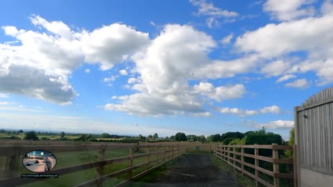 Drive to Hayton Cumbria