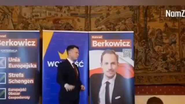 This is the new leader of Poland's largest libertarian party