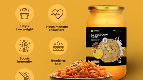 Ketofy - A2 Desi Cow Ghee: Pure, Nutritious & Keto-Friendly