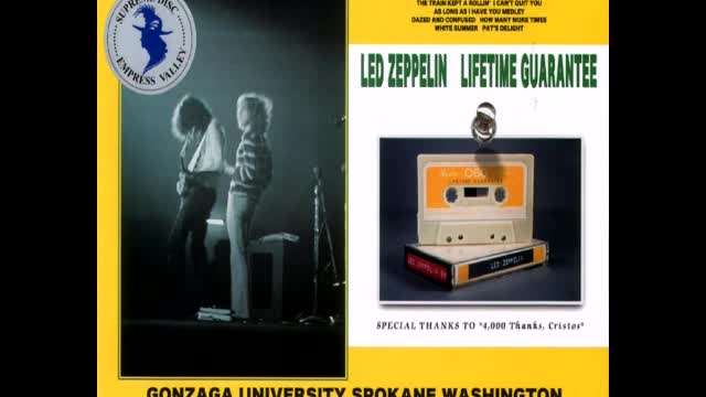 Led Zeppelin 1968-12-30 Gonzaga University, Spokane, WA (Lifetime Guarantee - EVSD)