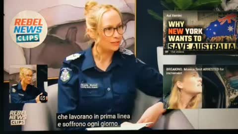 Le brave persone ci sono anche tra i poliziotti australiani