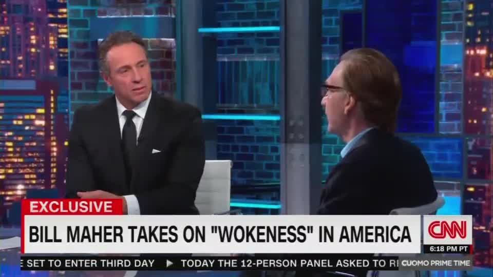 Bill Maher tells Chris Cuomo "wokeness" is killing the Democratic Party