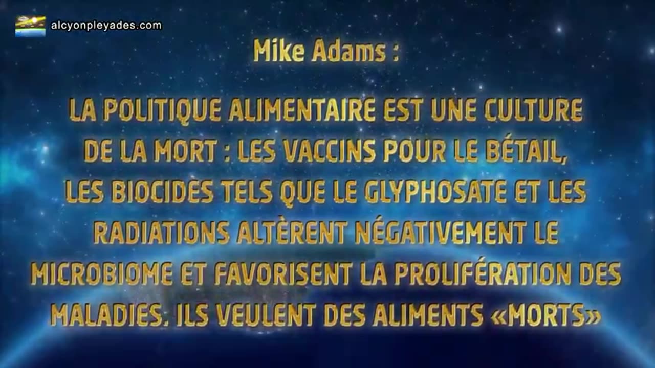 Politique alimentaire: les vaccins, biocides (glyphosate) et radiations détruisent le microbiome