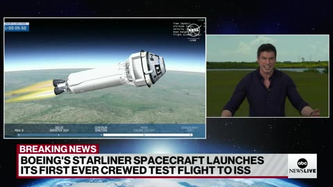 Boeing's Starliner spacecraft launches first ever crewed test flight ABC News