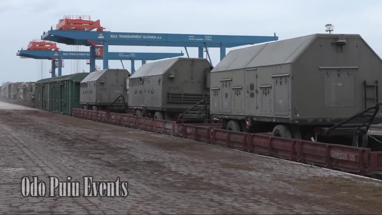 Slovak S-300PMU Is Already Being Transported By Rail Towards The Ukraina || Secret Transfer