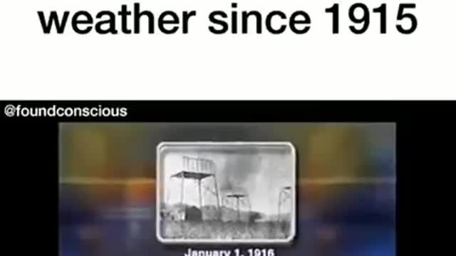 Weather Manipulation Since 1915 Admitted On Live TV
