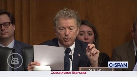 Senator Rand Paul and Dr. Death Fauci