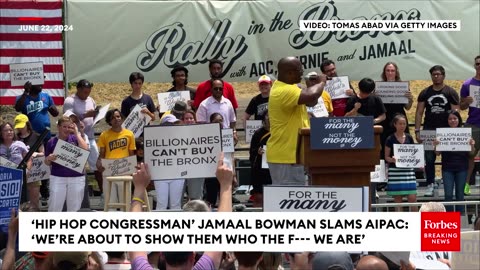 Self-Proclaimed Hip Hop Congressman Jamaal Bowman Leads Chant Of Own Name, Defends Foul Language