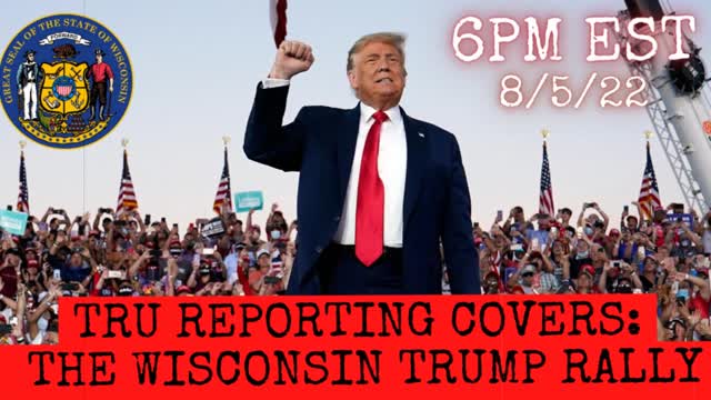 TRU REPORTING LIVE COVERS THE WISCONSIN TRUMP RALLY!