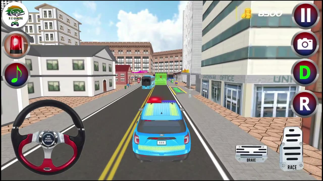 City Police Car Driving simulator Games | Gameplay | N U Gaming | #gameplay