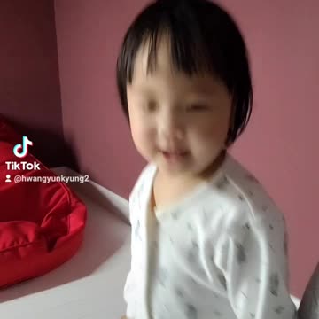 Baby dancing to the song 1